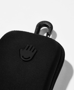 Touchette showing snap hook. background