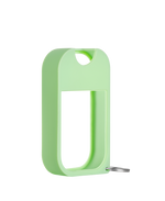 Green mist case at 3/4 angle on white background