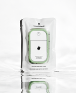 Touchland mist case green in white packaging on white background