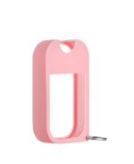 Pink touchland mist case on white background