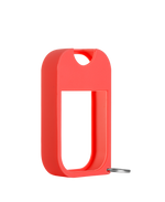Red mist case on white background