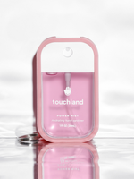 Berry bliss power mist in pink mist case on white background