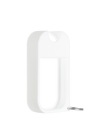White silicone case 3/4 angle on white background