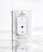 Touchland mist case silicone white on white background