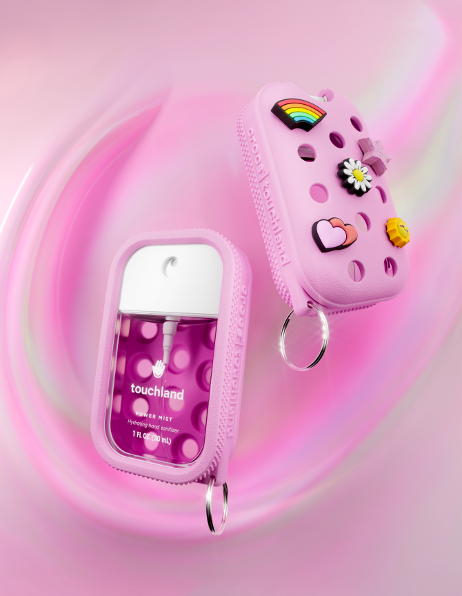 Crocs x Touchland Hand Mist Case Sugarpop Pink Crocs x Touchland Hand Mist Case Sugarpop Pink