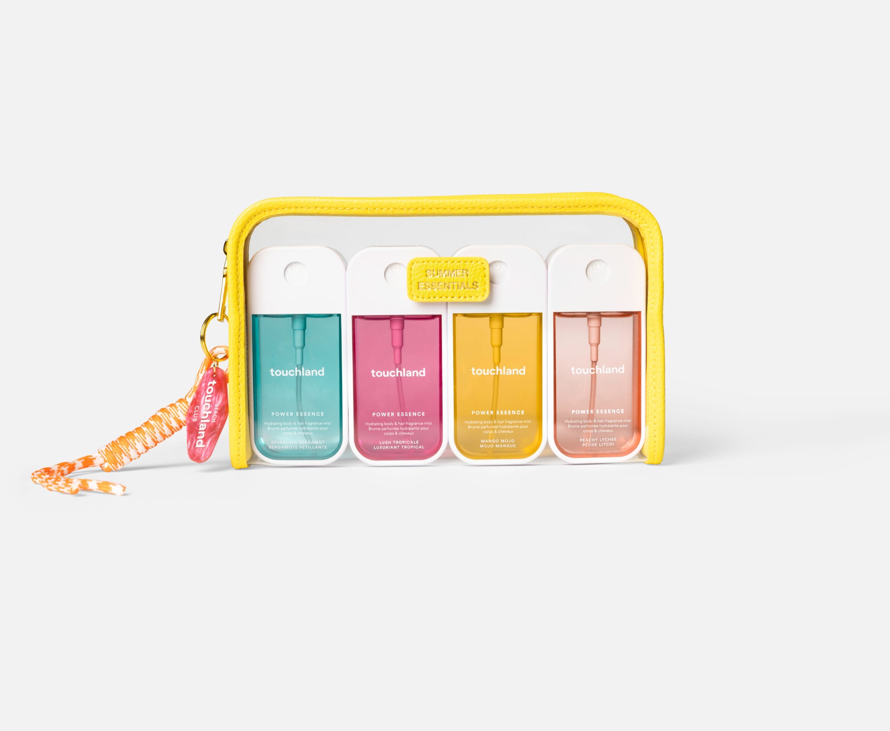 Summer Body Mists Essentials Set in Travel Pouch