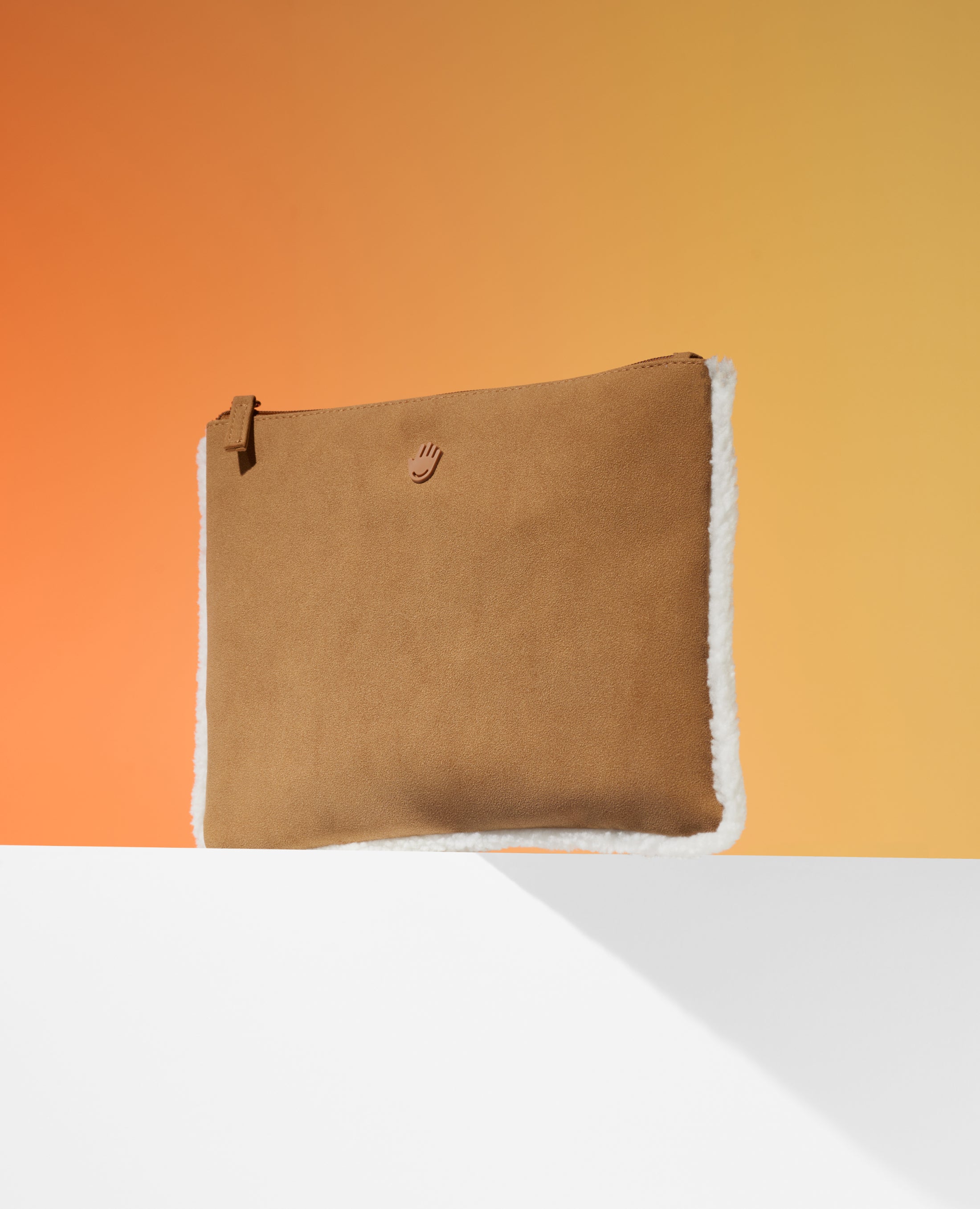 Limited Edition Shearling Travel Pouch