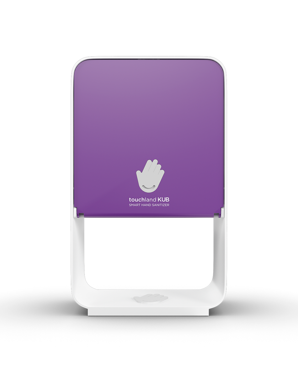 Kub dispenser in velvet purple on white background