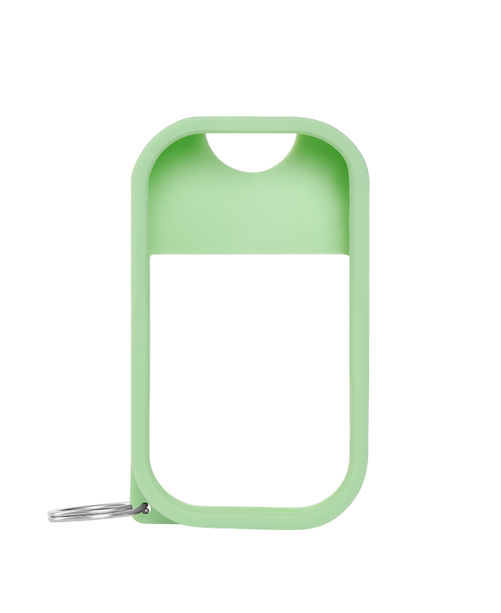 Touchland mist case silicone green on white background